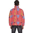 Elephant Monkey Dog Cartoon Men s Puffer Bubble Jacket Coat View4