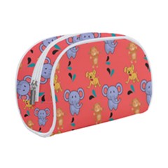 Elephant Monkey Dog Cartoon Make Up Case (small) by Pakjumat