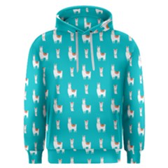 Lama Alpaca Animal Pattern Design Men s Overhead Hoodie by Pakjumat