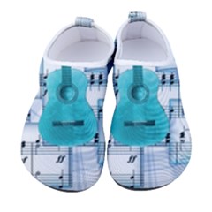 Guitar Acoustic Music Art Kids  Sock-style Water Shoes by Pakjumat