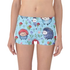 Hedgehogs Animal Boyleg Bikini Bottoms by Pakjumat