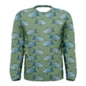 Fishes Pattern Background Men s Long Sleeve T-Shirt View1