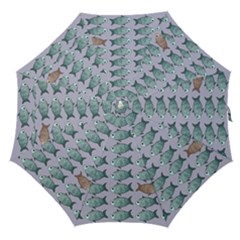 Fishes Pattern Background Theme Straight Umbrellas by Pakjumat