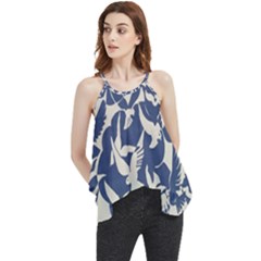 Bird Animal Animal Background Flowy Camisole Tank Top by Pakjumat