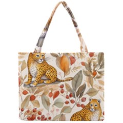 Fur Big Cat Spots Zoo Fast Hunter Mini Tote Bag by Pakjumat