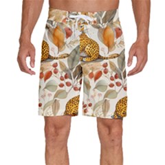 Fur Big Cat Spots Zoo Fast Hunter Men s Beach Shorts by Pakjumat