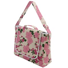 Floral Vintage Flowers Box Up Messenger Bag