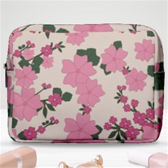 Floral Vintage Flowers Make Up Pouch (large) by Dutashop