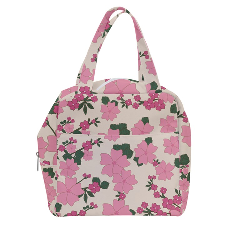 Floral Vintage Flowers Boxy Hand Bag