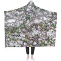 Climbing Plant At Outdoor Wall Wearable Blanket View2