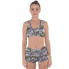 Climbing Plant At Outdoor Wall Racerback Boyleg Bikini Set by dflcprintsclothing