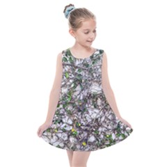 Climbing Plant At Outdoor Wall Kids  Summer Dress by dflcprintsclothing