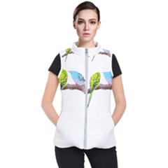 Budgies T- Shirt Cute Budgie Couple T- Shirt Women s Puffer Vest by EnriqueJohnson