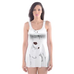 Bull Terrier T- Shirt Steal Your Heart Bull Terrier 01 T- Shirt Skater Dress Swimsuit by EnriqueJohnson