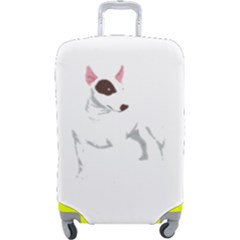 Bull Terrier T- Shirt Steal Your Heart Bull Terrier 01 T- Shirt Luggage Cover (large) by EnriqueJohnson