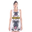 Bullmastiff T- Shirt Nope Not Today Bullmastiff 04 T- Shirt Scoop Neck Skater Dress View1