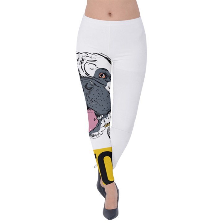 Bullmastiff T- Shirt Nope Not Today Bullmastiff 04 T- Shirt Velvet Leggings