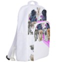 Bunnies T- Shirt Super Cute Fluffle Of Bunnies Of All Breeds! T- Shirt Double Compartment Backpack View2