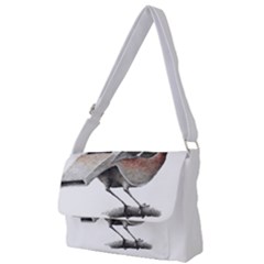 Whistle T- Shirtfinch T- Shirt Full Print Messenger Bag (l) by ZUXUMI