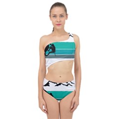 Boulder T- Shirt Climbing Bouldering Fun Mountaineering T- Shirt Spliced Up Two Piece Swimsuit