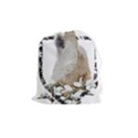 White Wolf T- Shirtwhite Wolf Howling T- Shirt Drawstring Pouch (Medium) View1