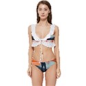 Wilderness T- Shirt Break On Through To The Adventure T- Shirt Low Cut Ruffle Edge Bikini Set View1