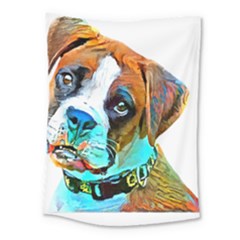 Boxer Dog Art T- Shirt Boxer Dog Art T- Shirt Medium Tapestry