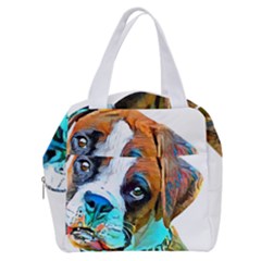 Boxer Dog Art T- Shirt Boxer Dog Art T- Shirt Boxy Hand Bag by JamesGoode