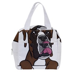 Boxer Dog T- Shirt Boxer T- Shirt Boxy Hand Bag by JamesGoode