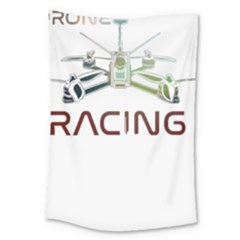 Drone Racing Gift T- Shirt Distressed F P V Drone Racing Drone Racer Pilot Pattern T- Shirt (1) Large Tapestry by ZUXUMI