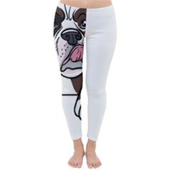 Boxer Dog T- Shirt Tri Colored Boxer T- Shirt Classic Winter Leggings