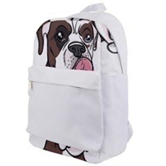 Boxer Dog T- Shirt Tri Colored Boxer T- Shirt Classic Backpack by JamesGoode