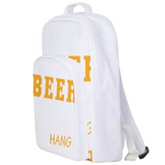 Boxer T- Shirt I Just Want To Drink Beer And Hang With My Boxer Dog T- Shirt Double Compartment Backpack