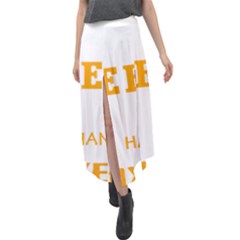 Boxer T- Shirt I Just Want To Drink Beer And Hang With My Boxer Dog T- Shirt Velour Split Maxi Skirt