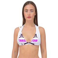 Drone Racing Gift T- Shirt Distressed F P V Race Drone Racing Drone Racer Pattern Quote T- Shirt (2) Double Strap Halter Bikini Top by ZUXUMI