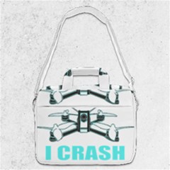 Drone Racing Gift T- Shirt Distressed F P V Race Drone Racing Drone Racer Pattern Quote T- Shirt (3) Macbook Pro 13  Shoulder Laptop Bag  by ZUXUMI