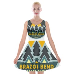 Brazos Bend State Park T- Shirt Brazos Bend State Park Night Sky T- Shirt Velvet Skater Dress by JamesGoode