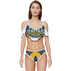 Brazos Bend State Park T- Shirt Brazos Bend State Park Night Sky T- Shirt Ruffle Edge Tie Up Bikini Set	 by JamesGoode