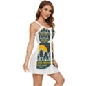 Brazos Bend State Park T- Shirt Brazos Bend State Park Night Sky T- Shirt Ruffle Edge Bra Cup Chiffon Mini Dress View3