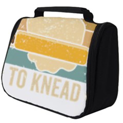 Bread Baking T- Shirt Funny Bread Baking Baker Always Ready To Kneed T- Shirt (1) Full Print Travel Pouch (big) by JamesGoode