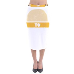 Bread Baking T- Shirt Funny Bread Baking Baker Always Ready To Kneed T- Shirt Velvet Midi Pencil Skirt by JamesGoode