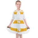 Bread Baking T- Shirt Funny Bread Baking Baker Always Ready To Kneed T- Shirt Kids  All Frills Chiffon Dress View1