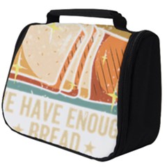 Bread Baking T- Shirt Funny Bread Baking Baker At Yeast We Have Enough Bread T- Shirt (1) Full Print Travel Pouch (big) by JamesGoode