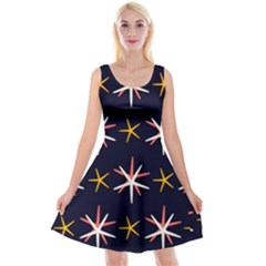 Starfish Reversible Velvet Sleeveless Dress