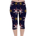 Starfish Velvet Capri Leggings  View1