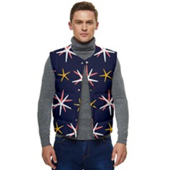 Starfish Men s Button Up Puffer Vest	