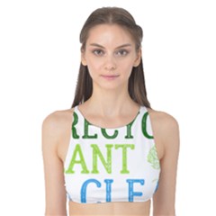 Earth Day T- Shirt Save Bees Rescue Animals Recycle Plastic Earth Day T- Shirt Tank Bikini Top by ZUXUMI