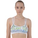 Earth Day T- Shirt Save Bees Rescue Animals Recycle Plastic Earth Day T- Shirt Line Them Up Sports Bra View1