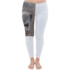 Camel T- Shirt Camel Portrait T- Shirt Classic Winter Leggings by EnriqueJohnson