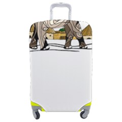 Elephant Art T- Shirtelephant T- Shirt Luggage Cover (medium) by ZUXUMI